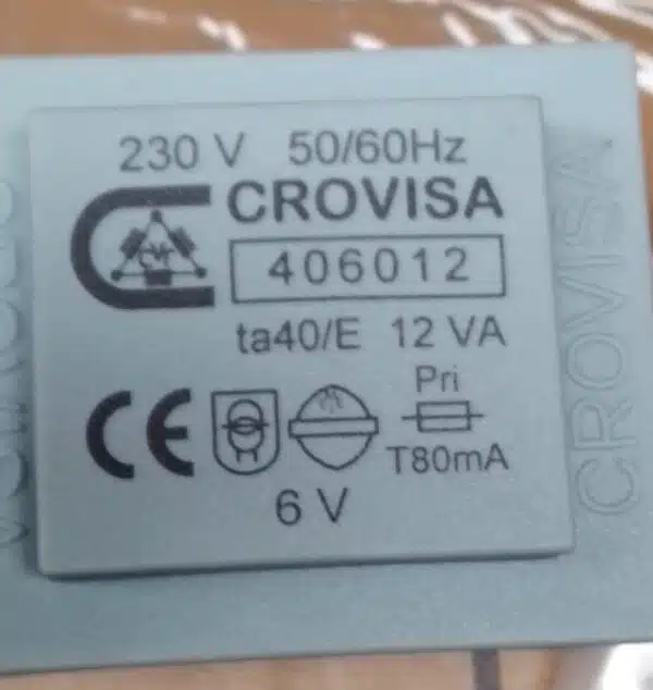 transformador 220v a 6v 406012